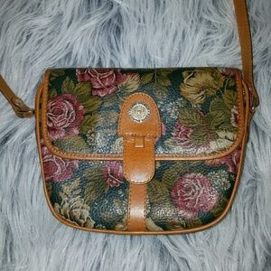 RARE Vintage Pierre Balmain Floral Purse